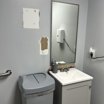 Anytime Fitness - The bathroom looks like it belongs at a truck stop McDonald's. - Gyms Near Me - Braselton, Georgia Anytime Fitness - The bathroom looks like it belongs at a truck stop McDonald's. - Gyms Near Me - Braselton, Georgia