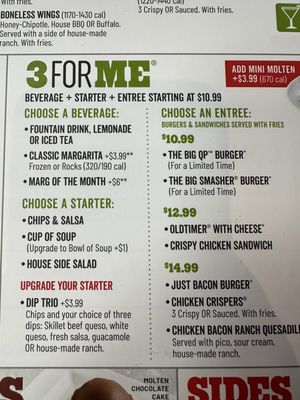 Menu photo 3 Chili's Upland, CA