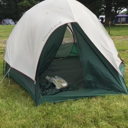 Dadford Road Campsite & Parking - Tent ready to go