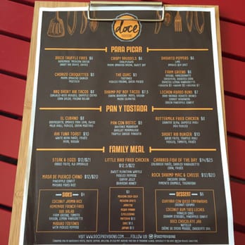 Doce Provisions - New American Near Me - Miami, Florida