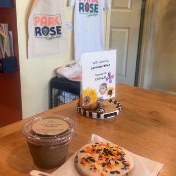 Parkrose Coffee Shop - Tiramisu chia pudding (coconut milk based, non-dairy). Sugar cookie - Coffee & Tea Near Me - Portland, Oregon Parkrose Coffee Shop - Tiramisu chia pudding (coconut milk based, non-dairy). Sugar cookie - Coffee & Tea Near Me - Portland, Oregon