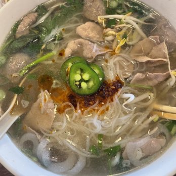 Pho Hao - Pho with Steak and Meatballs. - Vietnamese Near Me - Salt Lake City, Utah