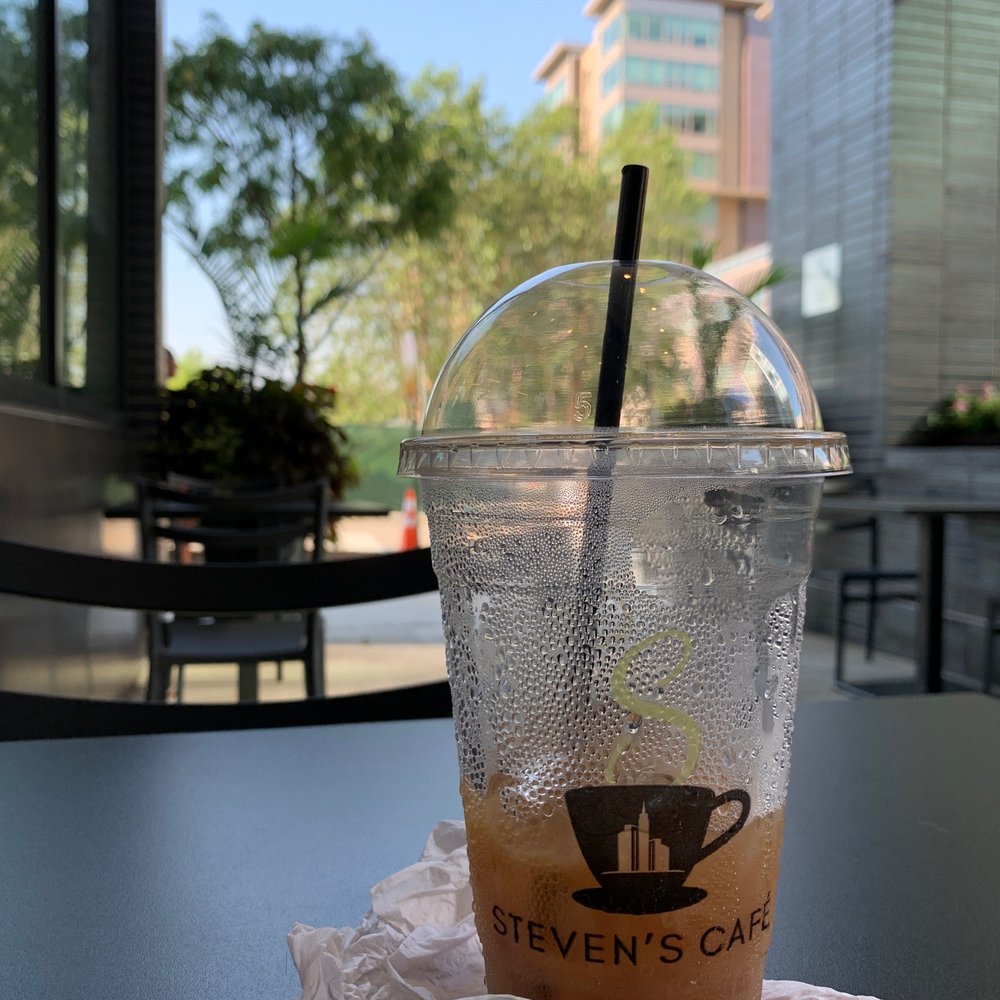 Steven’s Cafe - a cup of iced coffee - Breakfast & Brunch Near Me - Weehawken, New Jersey Steven’s Cafe - a cup of iced coffee - Breakfast & Brunch Near Me - Weehawken, New Jersey