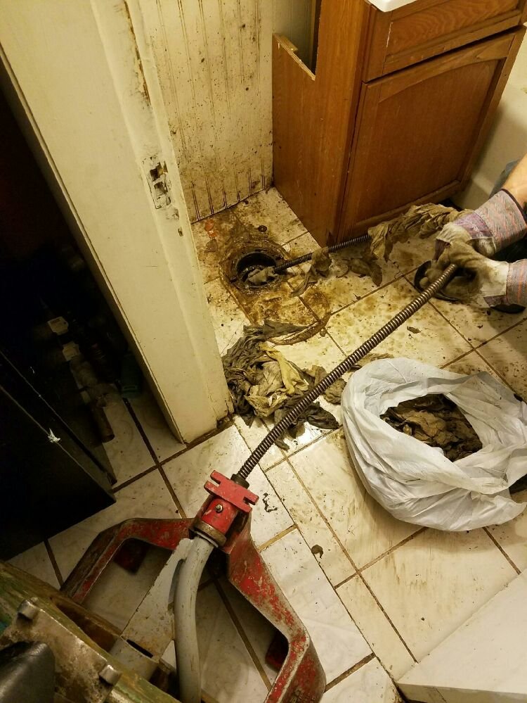 Slide of A Local Plumbing And Sewer Service