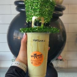 Wellness Works & Nutrition - Matcha protein shake great for post recovery or meal replacement