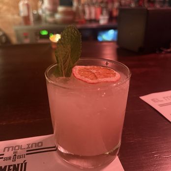 El Molino - n/A mula maya guanabana-ginger shrub, n/A Bitters, pepita orgeat, lime, mint - Mexican Near Me - St. Louis, Missouri El Molino - n/A mula maya guanabana-ginger shrub, n/A Bitters, pepita orgeat, lime, mint - Mexican Near Me - St. Louis, Missouri