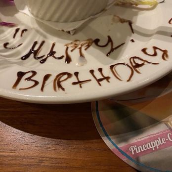 Bahama Breeze - Birthday Ice Cream bowl - Bars Near Me - Schaumburg, Illinois