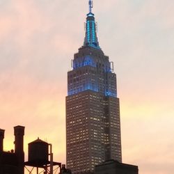 The view of Empire State Building from our Center