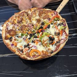Salt N Pepper - Salt N Pepper special and Meat Lovers Medium Pizza. Yummy