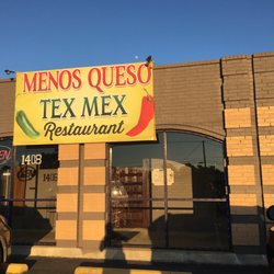 Menos Queso Tex Mex Restaurant - Front of restaurant