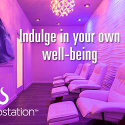 the biostation - Kick back in the biostation's relaxing nutrilounge, and experience one of their power-packed nutrient IV treatments. Life changing!