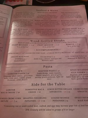Menu photo 3 The Glen Frisco, TX Menu photo 3 The Glen Frisco, TX