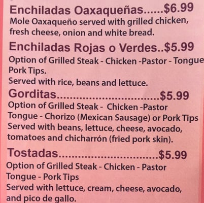 Menu photo 1 San Miguel Restaurant Greensboro, NC Menu photo 1 San Miguel Restaurant Greensboro, NC