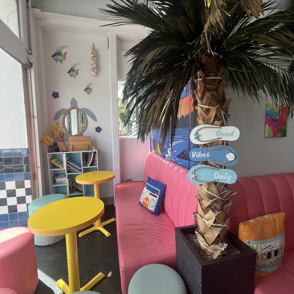 Crown Point Coffee - Interior design seating - Coffee & Tea Near Me - San Diego, California