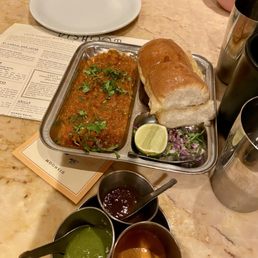 pau bhaji.