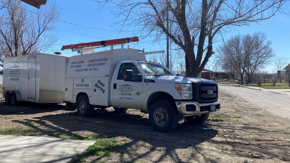 Slide of Cotter's Sewer Service