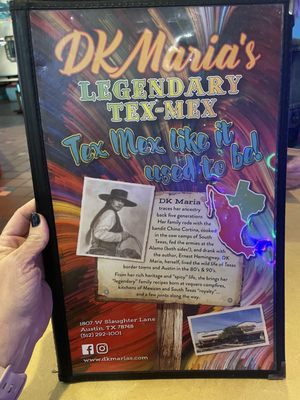 DK Maria's Legendary Tex-Mex by null