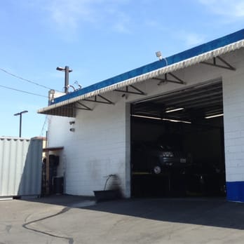 Joe's Auto Center - Rear entrance of the garage. - Auto Repair Near Me - Long Beach, California