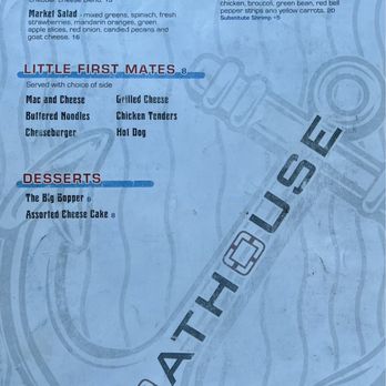 Boathouse Lakeside Bar & Grill - Food menu - American Near Me - Eldon, Missouri