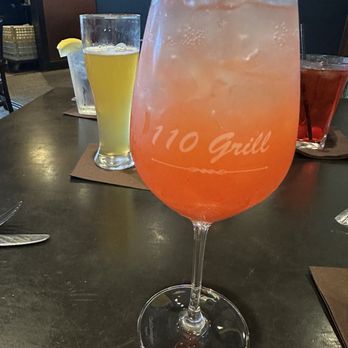110 Grill - Strawberry peach sangria - New American Near Me - Woburn, Massachusetts