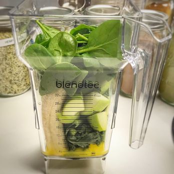 Zeganz Smoothie Shop - a blender filled with spinach and other ingredients - Juice Bars & Smoothies Near Me - Charleston, West Virginia Zeganz Smoothie Shop - a blender filled with spinach and other ingredients - Juice Bars & Smoothies Near Me - Charleston, West Virginia