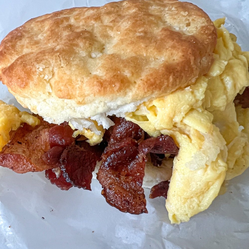 The Biscuit Factory - Bacon Egg & Cheese - American Near Me - High Point, North Carolina The Biscuit Factory - Bacon Egg & Cheese - American Near Me - High Point, North Carolina
