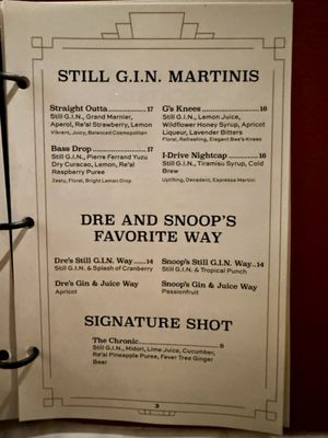 Menu photo 1 Still Lounge Orlando, FL Menu photo 1 Still Lounge Orlando, FL