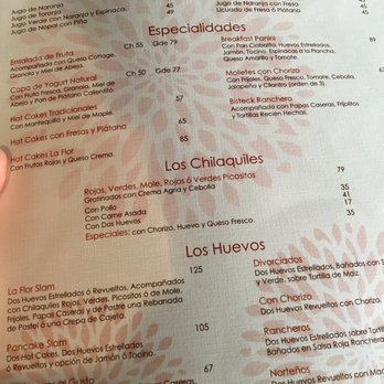Café de la Flor - El menú. - Cafeteria Near Me - Tijuana, BCN
