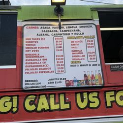 Mini Tacos Toribio - Menu