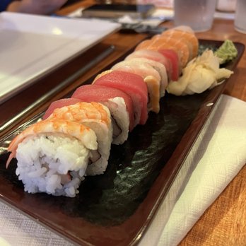Ruckus - Morrisville - I forgot the name of the roll but it's essentially a rainbow roll - Pizza Near Me - Morrisville, North Carolina Ruckus - Morrisville - I forgot the name of the roll but it's essentially a rainbow roll - Pizza Near Me - Morrisville, North Carolina