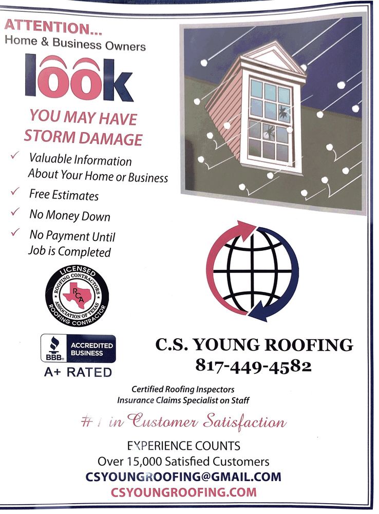 Slide of C.S. Young Roofing & Construction