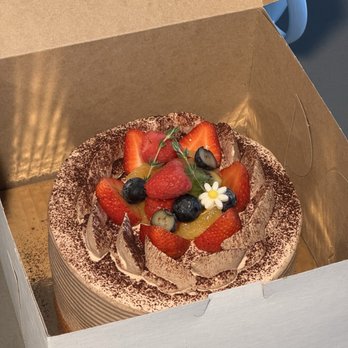 Mitten Sweets & Coffee - Chocolate Strawberry Cake - Desserts Near Me - Seattle, Washington