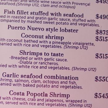 Popotla Restaurant & Bar - Menu - Bars Near Me - Rosarito, BCN Popotla Restaurant & Bar - Menu - Bars Near Me - Rosarito, BCN