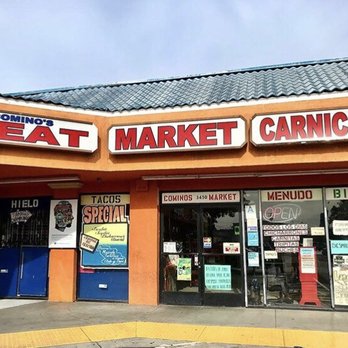 Cominos Meat Market - the front of the store - Meat Shops Near Me - Lynwood, California Cominos Meat Market - the front of the store - Meat Shops Near Me - Lynwood, California