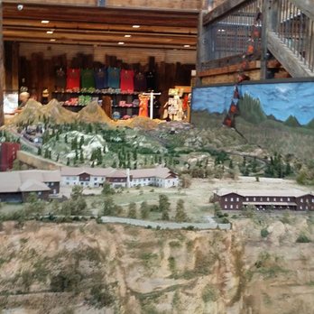Bearizona - Model of the park located inside the gift shop - Zoos Near Me - Williams, Arizona
