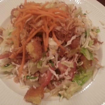 Mandalay Restaurant & Cafe - Gram Fritter Salad  .. yum! - Burmese Near Me - Silver Spring, Maryland