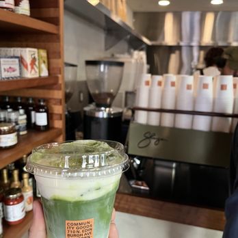 Community Goods - matcha einspanner - Coffee & Tea Near Me - Los Angeles, California Community Goods - matcha einspanner - Coffee & Tea Near Me - Los Angeles, California