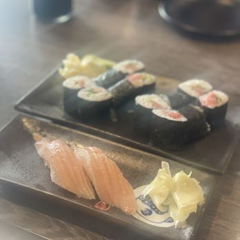 Sushi Pro - Seared salmon belly, 2 servings of negi toro - Japanese Near Me - San Jose, California Sushi Pro - Seared salmon belly, 2 servings of negi toro - Japanese Near Me - San Jose, California
