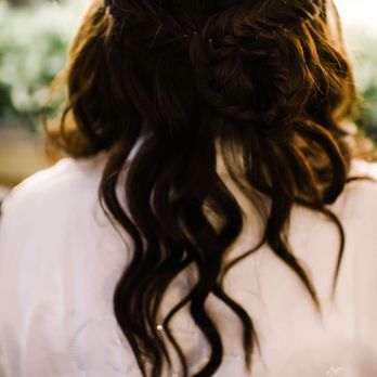Bride and Jen - Jen did my hair for my wedding back in  October, and she was amazing! She was so flexible and quick when it came to doing our hair. I hadn't - Hair Stylists Near Me