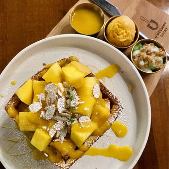 U :Dessert Story - Mango Sticky Rice Toast - Desserts Near Me - Berkeley, California U :Dessert Story - Mango Sticky Rice Toast - Desserts Near Me - Berkeley, California