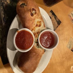 Mamma Rosa's - Spinach and cheese Stromboli!