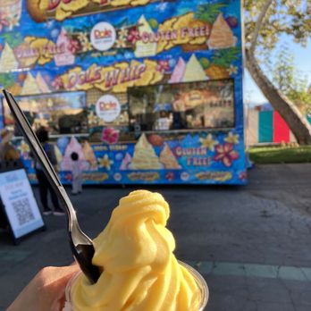 Alameda County Fair - Mango flavored from dole whip $2 bite - Festivals Near Me - Pleasanton, California