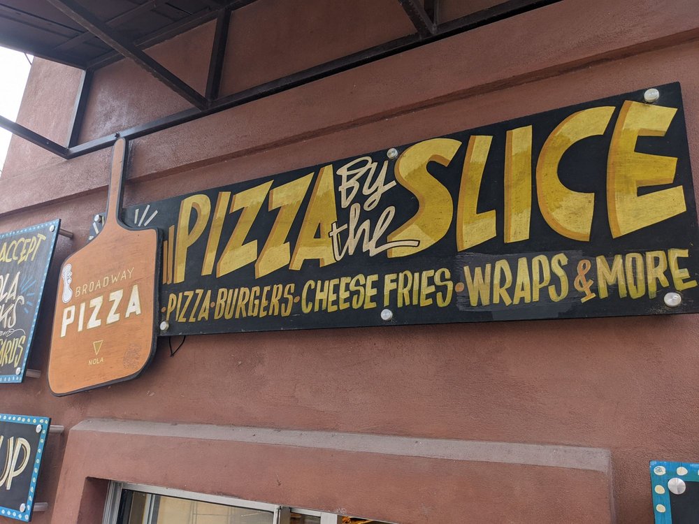 Food from Broadway Pizza