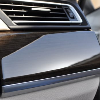 Pacific Detail Services - Wood trim piece on a BMW 750 after I polished it. - Auto Detailing Near Me Pacific Detail Services - Wood trim piece on a BMW 750 after I polished it. - Auto Detailing Near Me