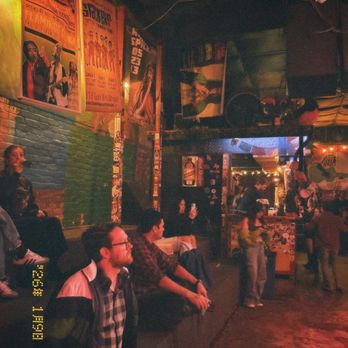 Flamingo Cantina - raised seating - Bars Near Me - Austin, Texas