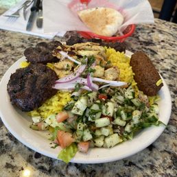 Lunch special platter