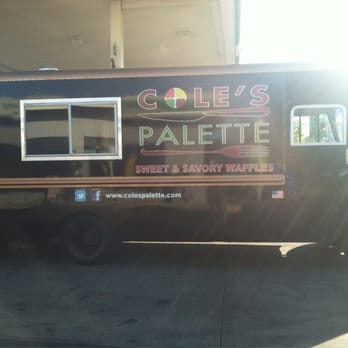 Cole's Palette - a food truck parked in a parking lot - Chicken Wings Near Me Cole's Palette - a food truck parked in a parking lot - Chicken Wings Near Me