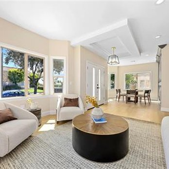 Nexhome Design - a living room with white furniture - Painters Near Me Nexhome Design - a living room with white furniture - Painters Near Me