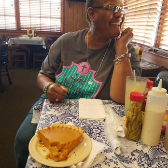 Martin's Restaurant - Huge slice of Sweet Potato Pie ... and my MIL! - Southern Near Me - Montgomery, Alabama Martin's Restaurant - Huge slice of Sweet Potato Pie ... and my MIL! - Southern Near Me - Montgomery, Alabama