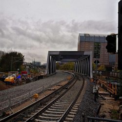 U/S-Bahnhof Berliner Tor - Noch im Bau (11/2017)